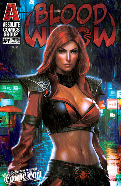 FOLIO BUNDLE - Set Blood Widow #1 Preview NYCC TRADE Cover Editions!