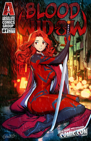 Blood Widow #1 Preview - Genzoman Trade - NYCC2023