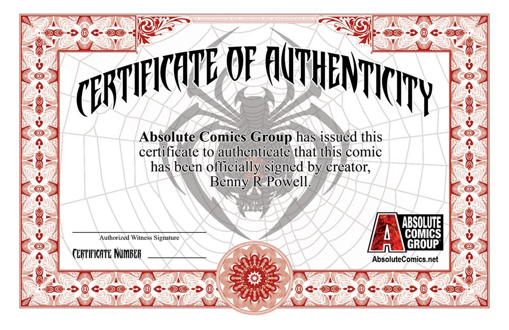 Certificate of Authenticity