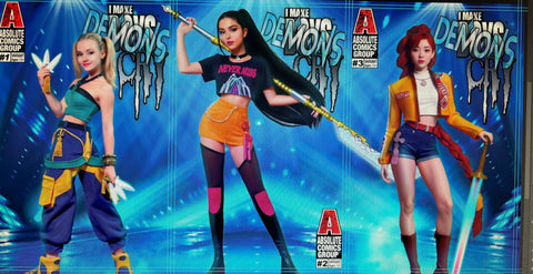 I Make Boys Cry #1-3 - NYCC Demon Hunters SET Connected