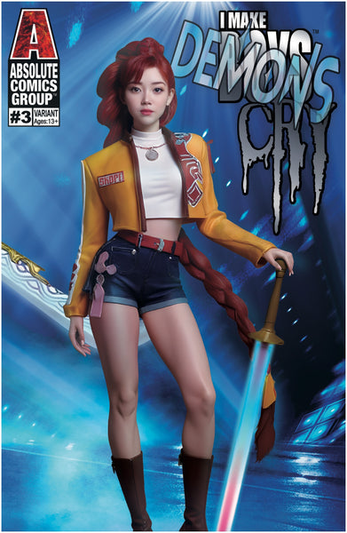 I Make Boys Cry #1-3 METAL - NYCC Demon Hunters SET Connected