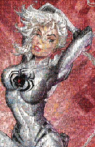 White Widow #9 Preview - NYCC Anniversary Mosaic - John Royle