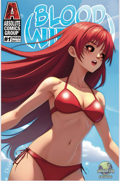 White Widow #1 and Blood Widow #1 - Dragoncon Exclusive Connected Cover Set