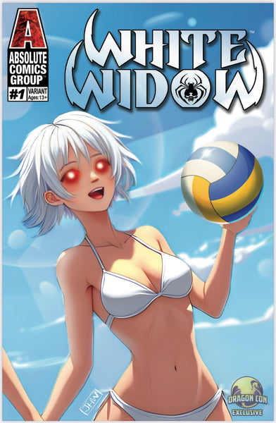 White Widow #1 and Blood Widow #1 - Dragoncon Exclusive Connected Cover Set