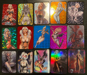 White Widow Trading Cards – All Four Sets 1-4