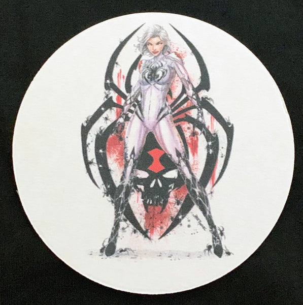 White Widow Coaster – Set of Two
