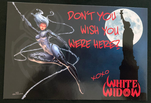 White Widow Postcard Set 01