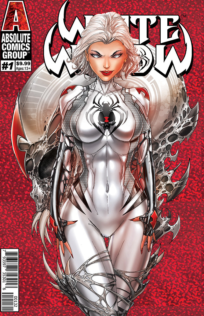 WW01C2 – White Widow #01 – INCENTIVE RED FOIL (2nd Printing)