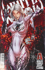 WW01B - White Widow #1 Comic Book - Retail Red Splatter